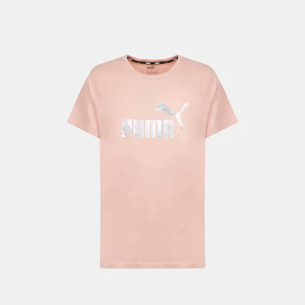 T-Shirt Pour Femme Puma Avec Logo Frais Femme Sport Rose