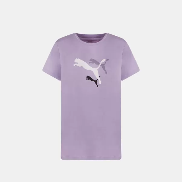 T-Shirt Pour Femme Puma La France Sport Femme Violet